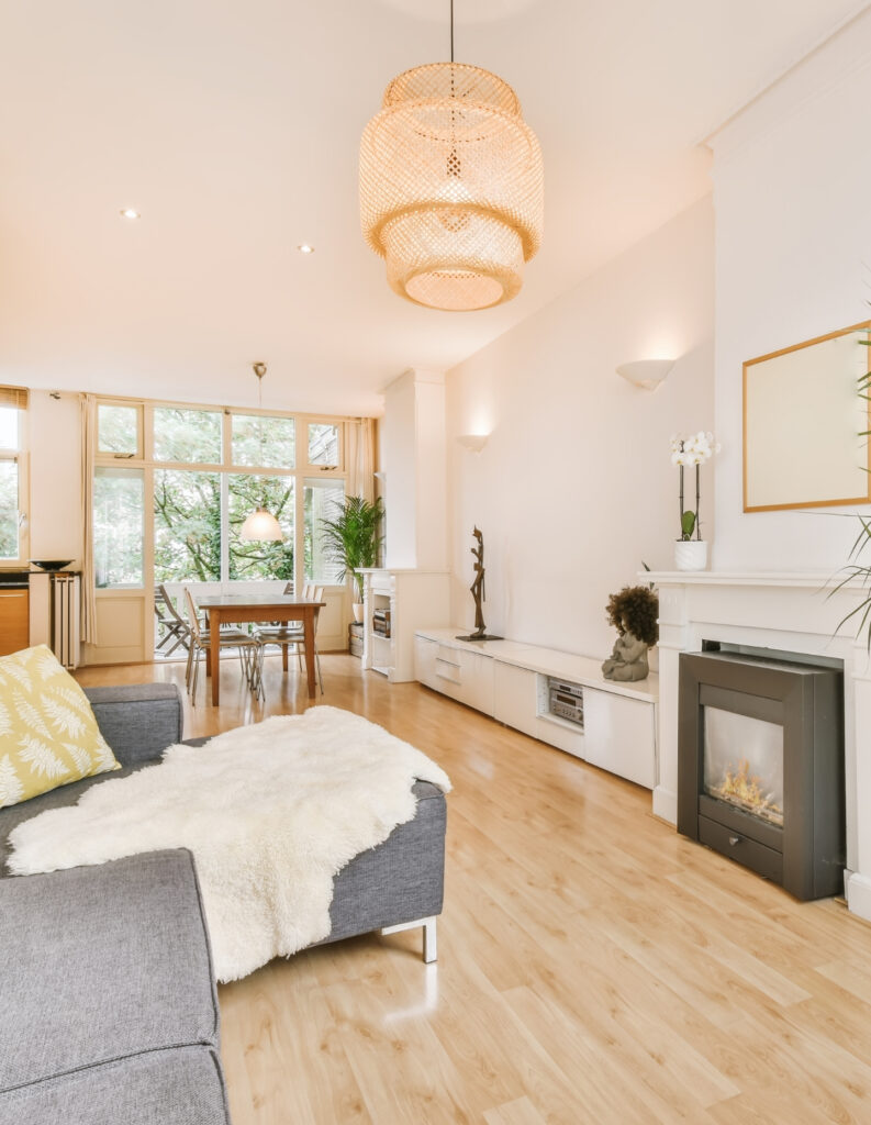 Bright furnished living room prepared for dependable property performance