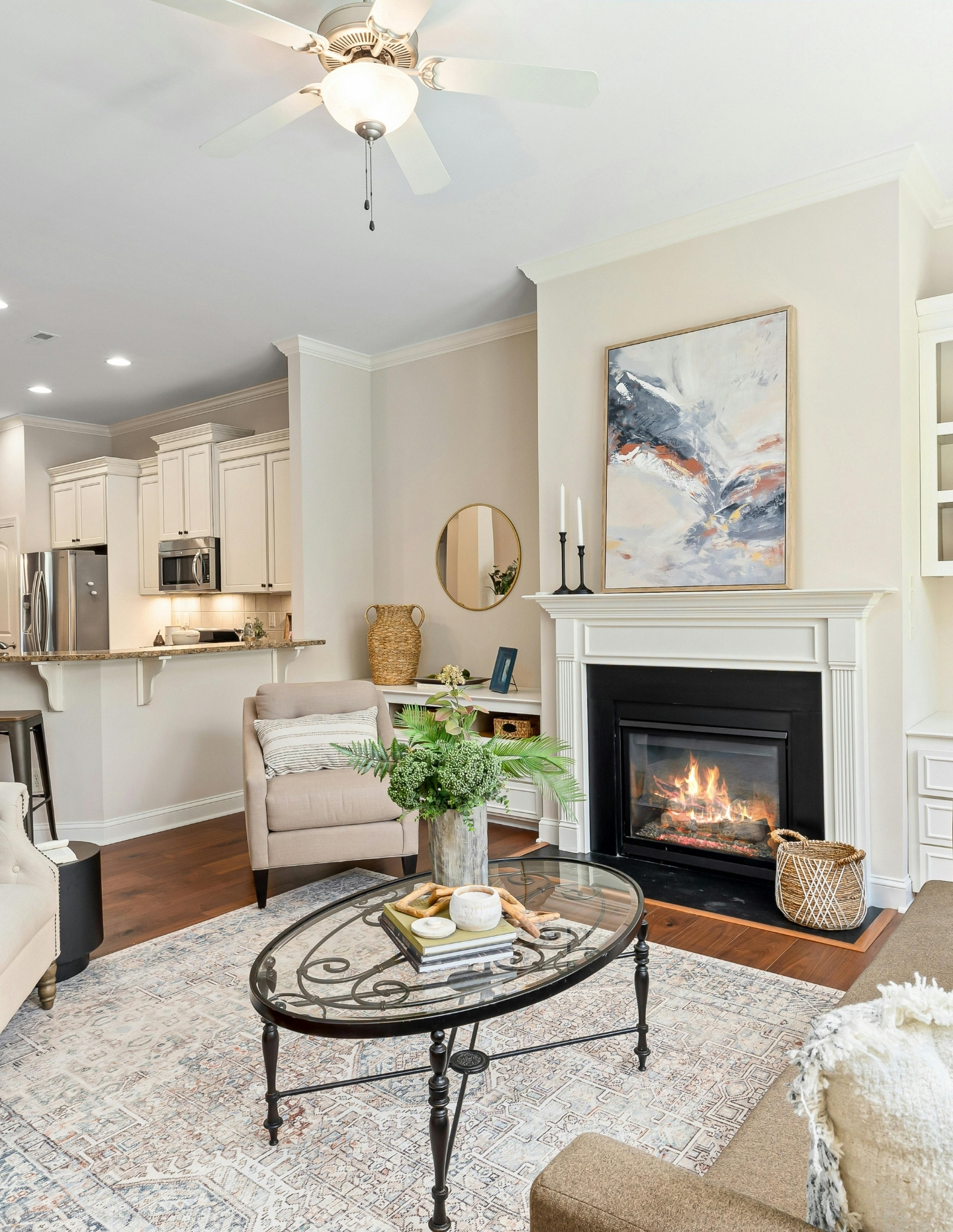 Luxury bedroom with tailored furnishings